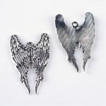 SRH Charm 3 Stück - Flügel/Wings Antique Silver