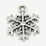 SRH Charm 5 Stück - Schneeflocke/Snowflake Antique...