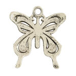 SRH Charm 5 Stück - Schmetterling/Butterfly Antique...