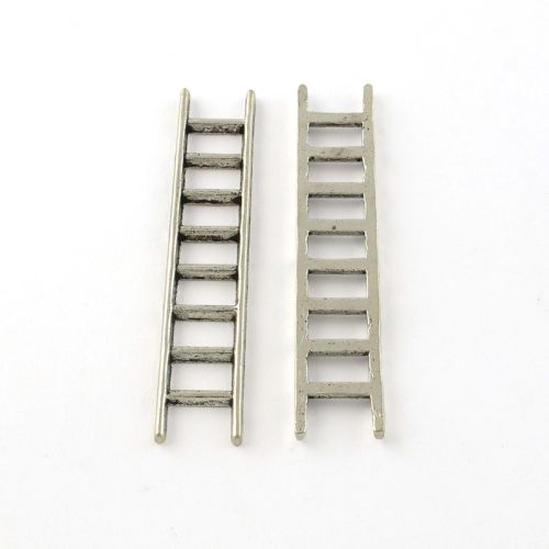 SRH Charm 3 Stück - Leiter/Ladder Antique Silber