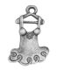 SRH Charm 5 Stück - Kleid Antique Silber