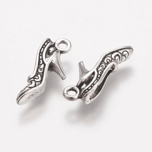 SRH Charm 6 Stück - Pumps/Schuhe Antique Silver