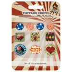 SCB Crystal Sticker - Vintage Circus