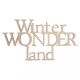 RYH Embellishment - Holzschrift "Winter Wonderland"