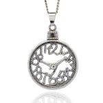 SRH Charm 3 Stück - Uhr/Clock/Watch Antique Silber