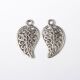 SRH Charm 5 Stück - Blatt Antique Silber