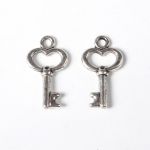 SRH Charm 5 Stück - Schlüssel/Key Antique Silber