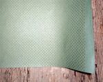 SRH Cotton Leather/Baumwoll-Papier - Seagreen mit...