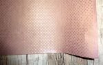 SRH Cotton Leather/Baumwoll-Papier - Light Brown mit...