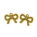 SRH Charm 5 Stück - Schleife/Bowknot Antique Gold