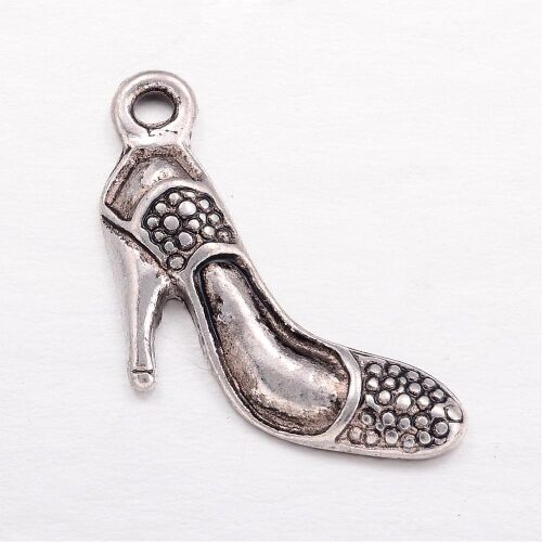 SRH Charm 5 Stück - Pumps/High Heels/Schuhe Antique Silber