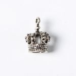 SRH Charm 5 Stück - Krone/Crown Antique Silber