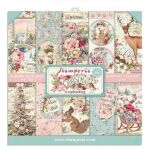 STP Paper Pad 12x12" - Pink Christmas 
