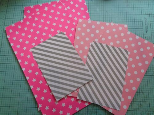 SRH Paper Art - 6 Tüten-Kollektion Pink