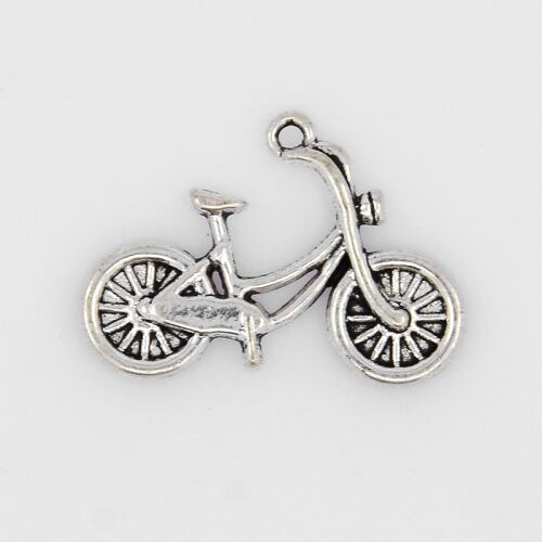 SRH Charm 5 Stück -  Fahrrad/Bycicle Antique Silber