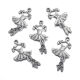 SRH Charm 5 Stück -  Balletttrikot mit Schuhen Antique Silber