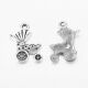 SRH Charm 5 Stück -  Kinderwagen Antique Silber