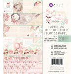 PRM Paper Pad 6x6 - Santa Baby