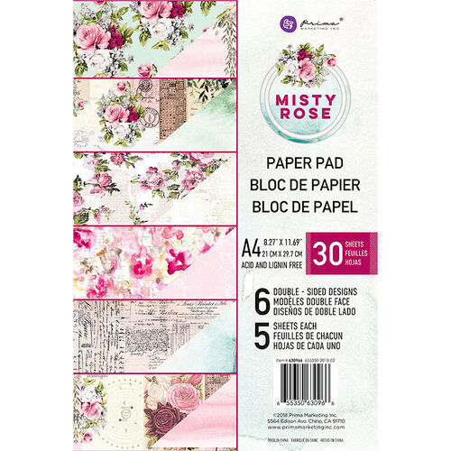PRM Paper Pad A4 - Misty Rose