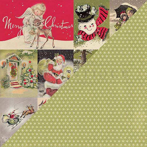 ATQ Cardstock - Nostalgia Cut-Apart Images
