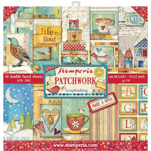 STP Paper Pad 12x12 - Patchwork