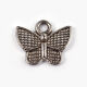 SRH Charm 10 Stück - Schmetterling/Butterfly Antique Silber
