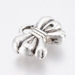 SRH Charm 5 Stück - Schleife/Bowknot Antique Silber