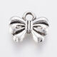 SRH Charm 5 Stück - Schleife/Bowknot Antique Silber