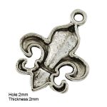 SRH Charm 5 Stück - Fleur de Lis Antique Silber