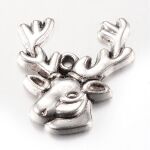 SRH Charm 3 Stück - Rudolph/Rentier Antique Silber