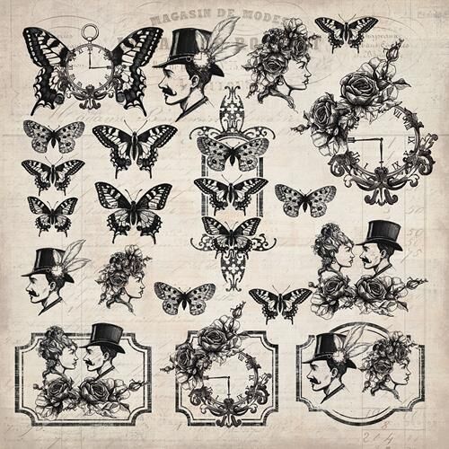 ART Cardstock - His & Hers United forever