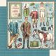 G45 Cardstock - Pennys Paper Doll Family Fathers & Sons