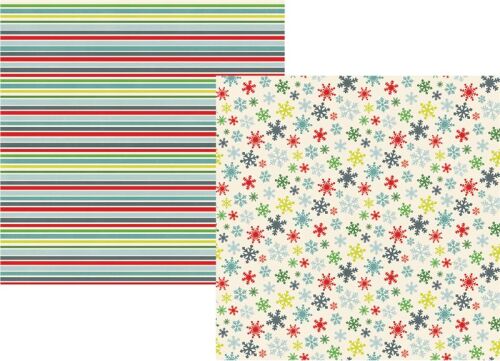 SST Cardstock - Sub Zero Flurries of Fun