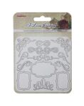 SCB Chipboard Elements - I Love Cooking 10x10 cm No. 2