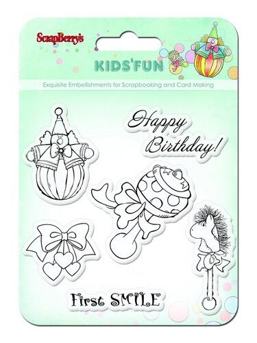 SCB Clear Stamps - Kids Fun