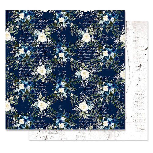 PRM Cardstock - Georgia Blue Midnight Blues