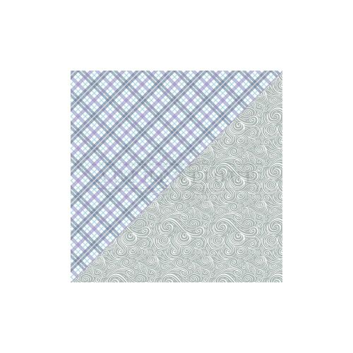 ATQ Cardstock - Frosted Plaid
