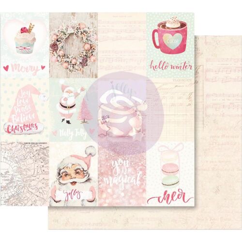 PRM Cardstock - Santa Baby Christmas Magic