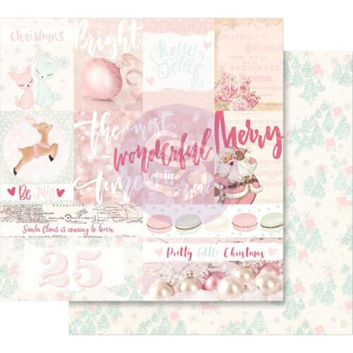 PRM Cardstock - Santa Baby Pretty Little Christmas