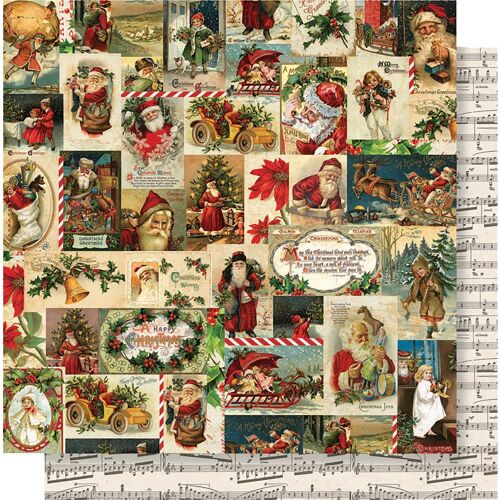 SST Cardstock - Simple Vintage Christmas Jolly Holidays