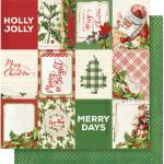 SST Cardstock - Simple Vintage Christmas 3"X4"...