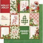 SST Cardstock - Simple Vintage Christmas 3X4" Elements