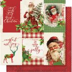SST Cardstock - Simple Vintage Christmas 4X6"...