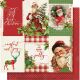 SST Cardstock - Simple Vintage Christmas 4"X6" Vertical Elements