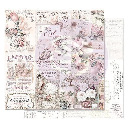PRM Cardstock - Lavender Frost My Lovely Garden