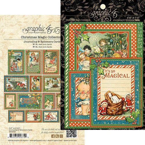 G45 Journaling & Ephemera Cards - Christmas Magic
