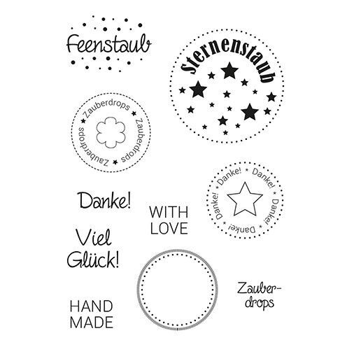 EFC Clear Stempel - Sternenstaub