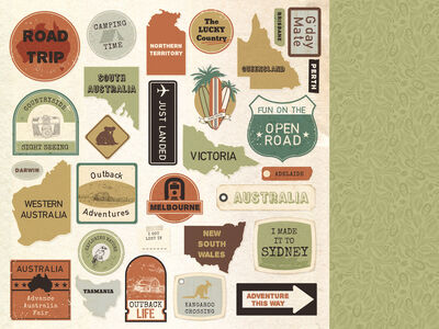 KSC Cardstock - Open Road Outback
