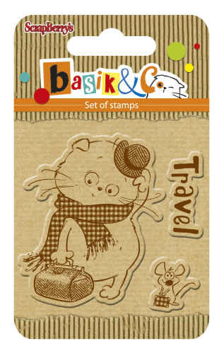 SCB Clear Stamps - Basik New Adventure Basiks Trip