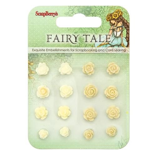 SCB Embellishments - Set of Flowers Fairy Tale